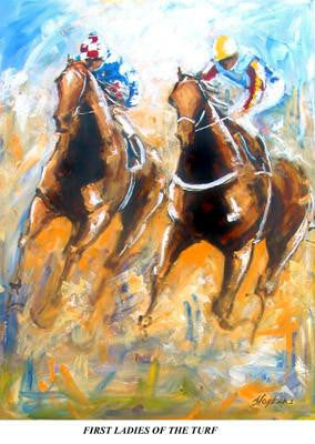 Makybe Diva and Sunline - First Ladies
