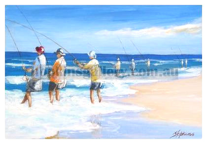 Beach Fishermen